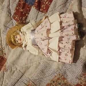 Vintage Porcelain Doll